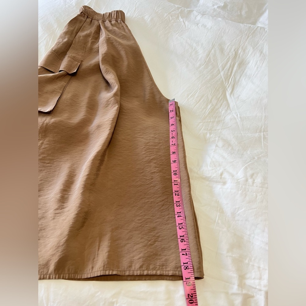 Wide Leg Brown Pants - Picture 8 of 12